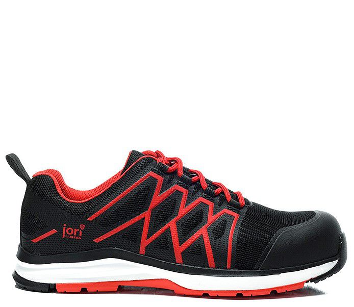 BUTY JORI JO_SWIFT BLACK-RED LOW ESD S1P