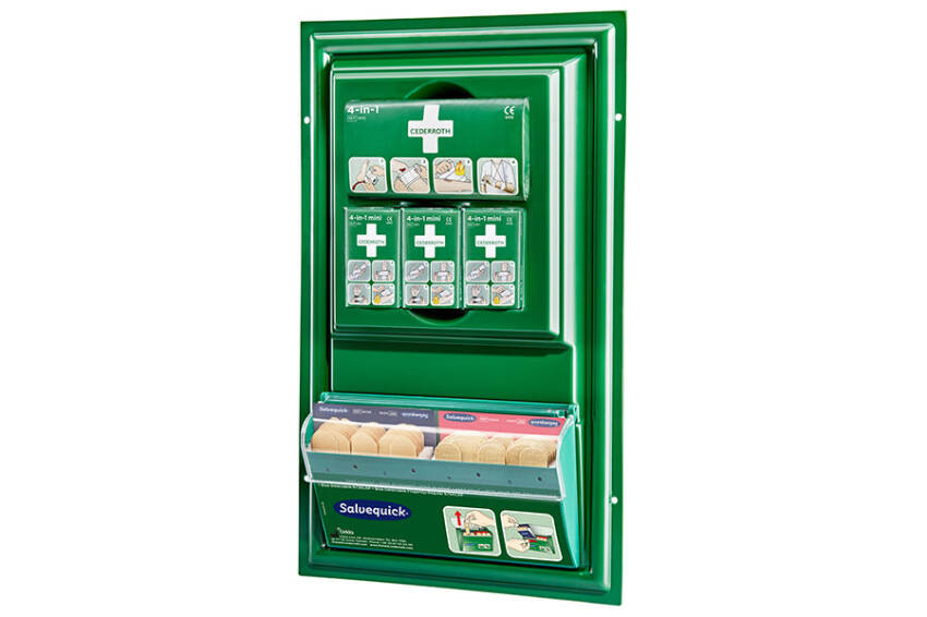 CEDERROTH MINI FIRST AID PANEL MAŁA APTECZKA ŚCIENNA