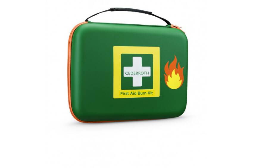 CEDERROTH FIRST AID BURN KIT APTECZKA PRZENOŚNA NA OPARZENIA