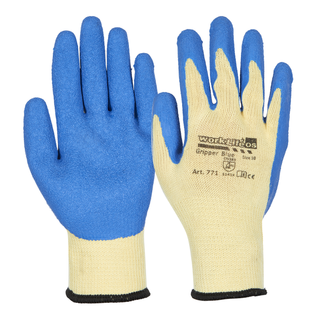 OS RĘKAWICE WORKLIFE GRIPPER BLUE