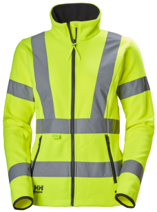 HELLY HANSEN W LUNA HI VIS FLEECE JACKET